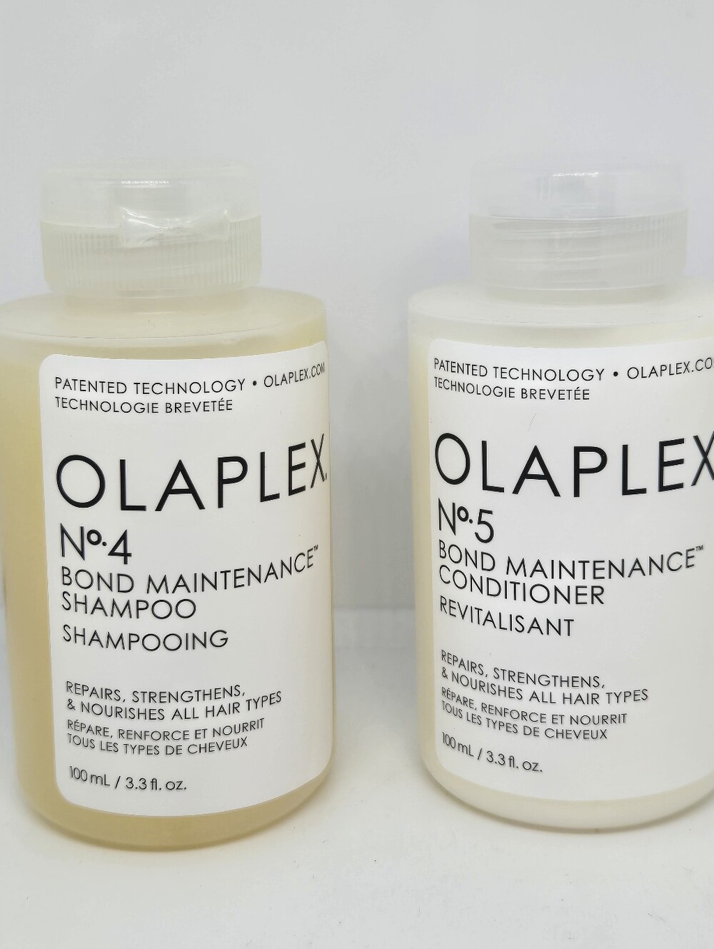 Olaplex No.4 Bond Maintenance Shampoo &No.5 Bond Maintenance Conditioner Travel